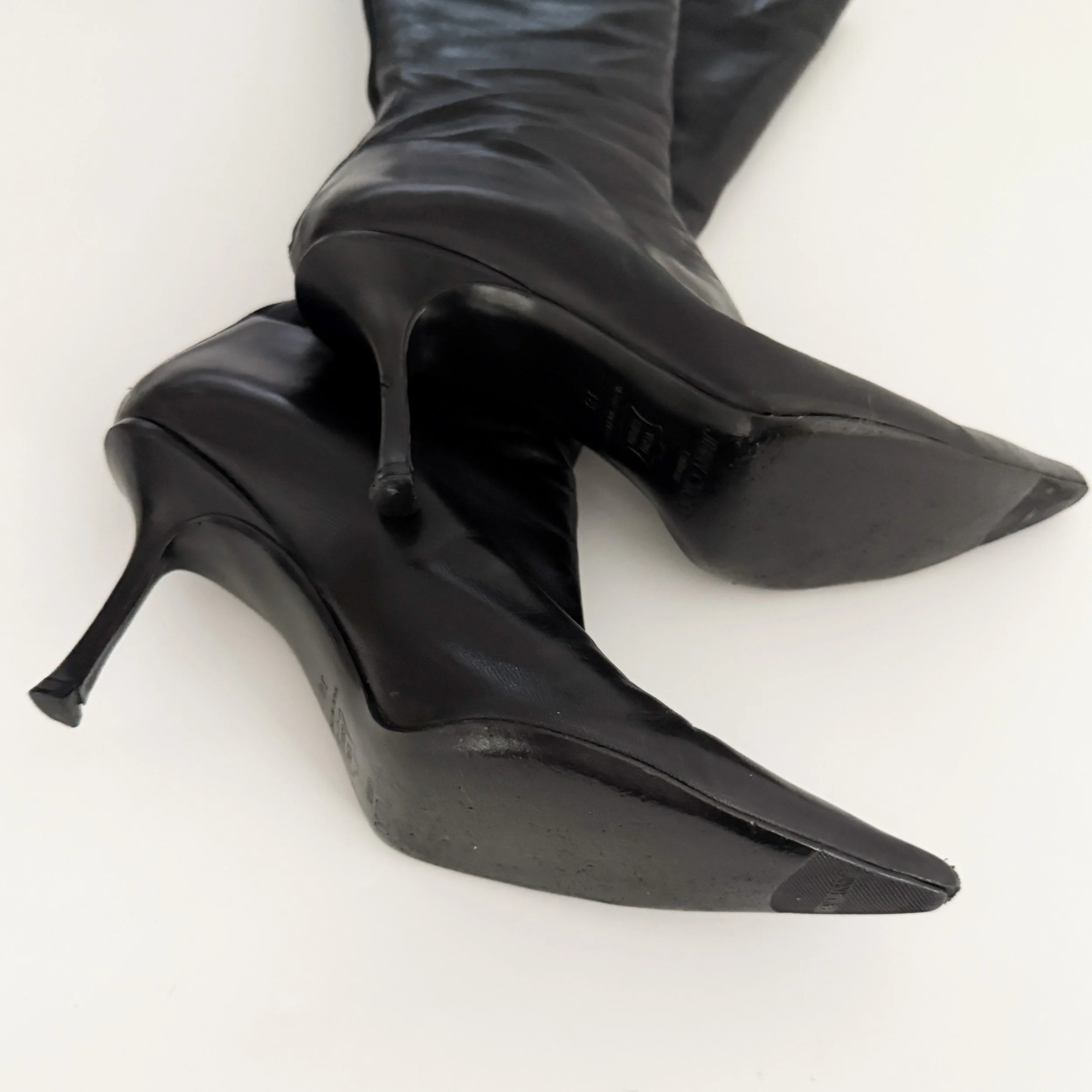 靴 Jimmy choo high heel boot JIMMY CHOO Dreece 95 embellished leather knee boots | NET-A-PORTER